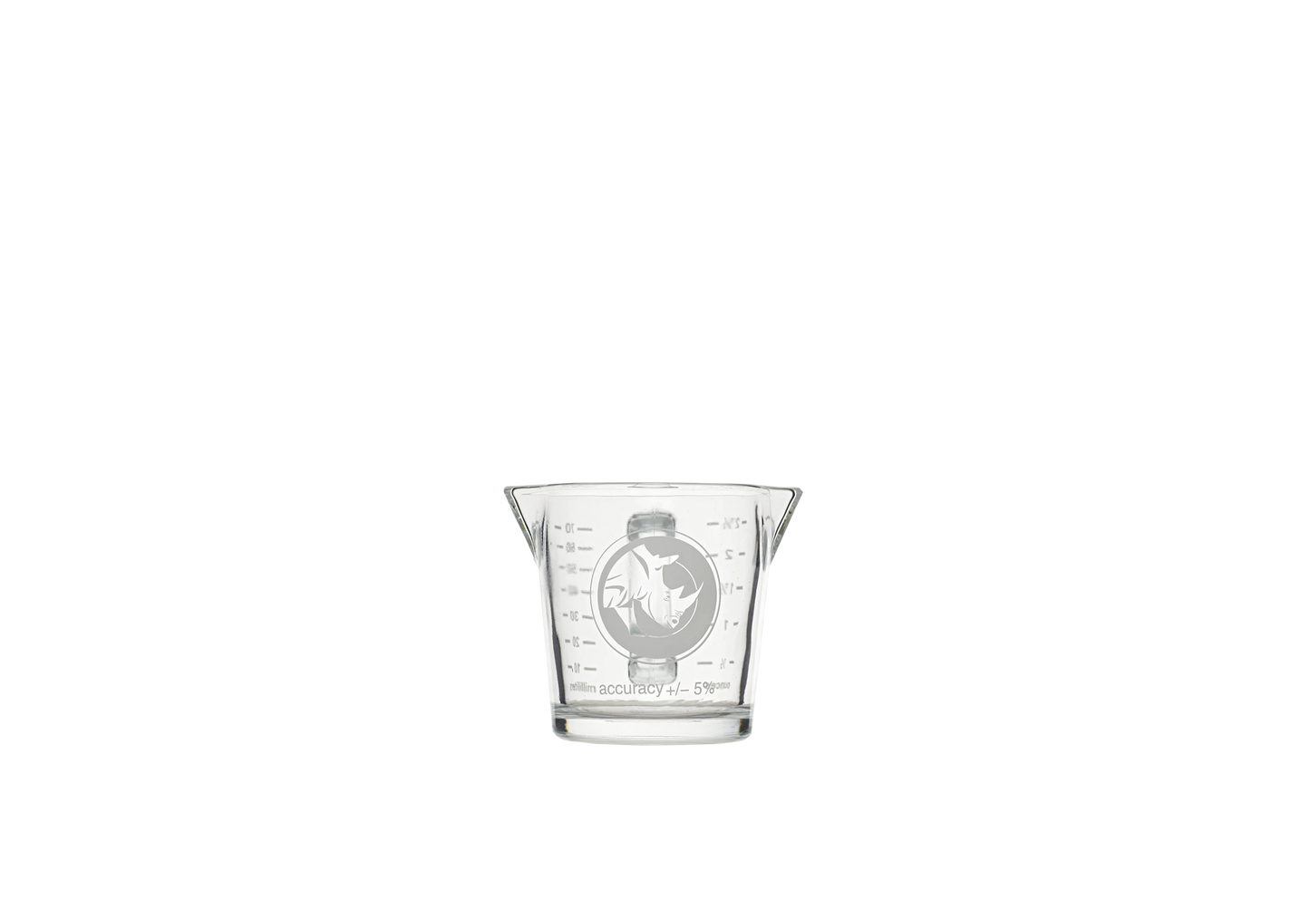 Rhino Shot Glass - Double Spout